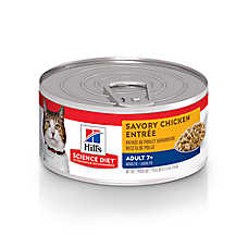 Hill's? Science Diet? Senior 7+ Wet Cat Food - Entree, 5.5 oz