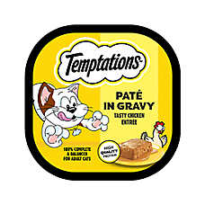 Temptations Pate In Gravy Adult Wet Cat Food - 3.5oz