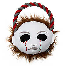 GMASON?Halloween Mike Myers Rope Plush Dog Toy