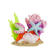 Top Fin? Shells Aquarium Ornament - Fish Tank Decor - Small