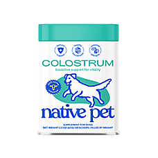 Native Pet Dog Colostrum Immune System Support Powder Supplement, Boosts Immunity , 2.2 oz
