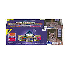 Blue Buffalo Wilderness Adult Wet Cat Food - Grain Free, Pate, 12 Ct