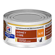Hill's? Prescription Diet? k/d Kidney Care Wet Cat Food - Chicken & Vegetable Stew
