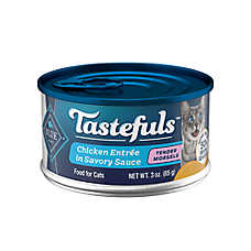 Blue Buffalo Tastefuls Cat Wet Food - Natural, Tender Morsels, 3 Oz
