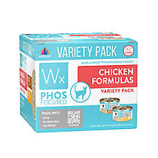 Weruva Wx Phos Focused Chicken Formulas Wet Cat Food - Variety Pack, 12ct