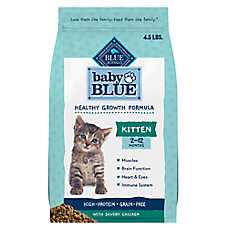 Blue Buffalo Baby BLUE Kitten Dry Food - Chicken & Pea