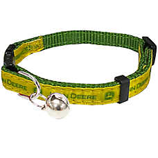 Pets First John Deere Satin Cat Collar