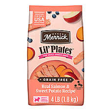 Merrick? Lil' Plates? Grain Free Small Breed Adult Dry Dog Food - Natural, Salmon & Sweet Potato