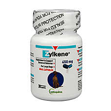 Vetoquinol Zylkene Large Dogs 450-mg Capsules, Calming Supplement Supports Balanced Behavior, 30 CT