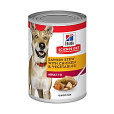 Hill's? Science Diet? Savory Stew Adult Wet Dog Food - Chicken & Vegetable, 12.8 oz