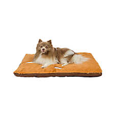 Armarkat Mocha & Earth Brown Faux Suede and Plush Pillow Dog Bed