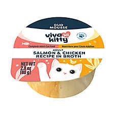 Viva La Kitty? Duo Mousse Wet Cat Food - 2.8 Oz