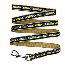 Pets First MLB Milwaukee Brewers Satin Dog Leash