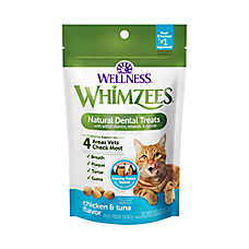 Whimzees Dental Cat Treat Tuna