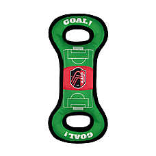 Pets First St. Louis SC Soccer Field Tug Toy