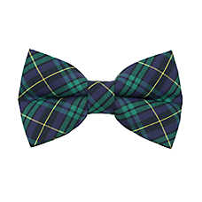 Made By Cleo? Hunter Plaid Cat Bow Tie