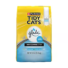 Purina® Tidy Cats® With Glade Non-Clumping Multi-Cat Clay Cat Litter - Clear Springs Scent""