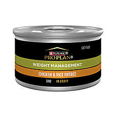 Pro Plan Adult Weight Management Wet Cat Food -  Chicken and Rice Entree in Gravy, 85g
