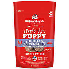 Stella & Chewy's Freeze-Dried Raw Dinner Patties Puppy Dry Dog Food - Chicken & Salmon