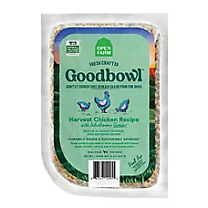 Open Farm Goodbowl Gently Cooked, High Protein Adult Fresh Dog Food - With Grain, Chicken
