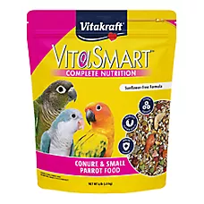 Vitakraft® VitaSmart Conure & Small Parrot Food - Daily Diet