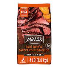 Merrick? Grain Free? Adult Dry Dog Food - Natural, Texas Beef & Sweet Potato