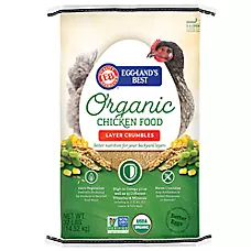 Eggland's Best® Organic Layer Crumbles for Chickens - Chicken Layer Feed