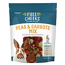 Full Cheeks&trade; Peas & Carrots Mix Small Pet Treat