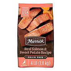 Merrick? Grain Free? Adult Dry Dog Food - Natural, Salmon & Sweet Potato