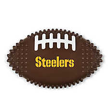 Pittsburgh Steelers Hard Nylon Football Dog Chew Toy