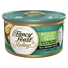 Fancy Feast? Medleys Adult Cat Wet Food - White Meat Chicken Tuscany, 3 OZ