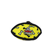 TUFFY? JR Odd Ball Yellow Bone Dog Toy