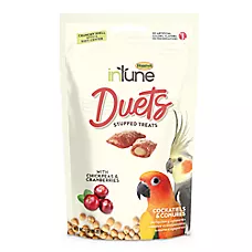Higgins inTune® Duets Chickpeas and Cranberry Bird Treat - Pet Bird Treats