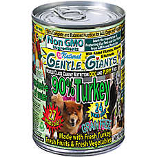 Gentle Giants All Life Stages Wet Dog Food - Natural, Non GMO, 13 Oz Turkey