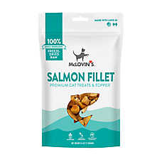 McLovin's Pet? Premium Cat Treats - Freeze-Dried Raw, Salmon Fillet