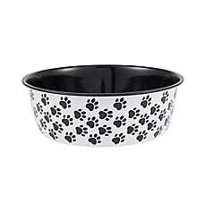 Top Paw? Novelty Paws Stainless Steel Dog Bowl
