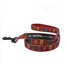Sassy Woof Harry Potter Fabric Dog Leash: 5-ft long