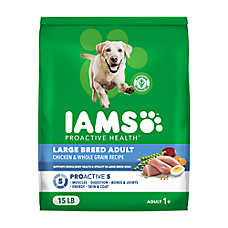 Iams Proactive Health Large Breed Adult Dry Dog Food with Real Chicken & Whole Grains