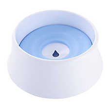 Pet Life Pud-Guard Anti-Spill Floating Water and Food Pet Bowl, 3.5-cup
