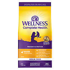 Wellness? Complete Health Indoor Adult Cat Food - Natural, Grain Free, Chicken & Chicken Meal
