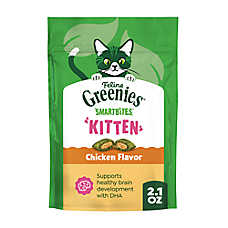 FELINE GREENIES SMARTBITES Healthy Kitten Treats