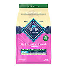 Blue Buffalo Life Protection Formula Small Breed Chicken Adult Dry Dog Food, Grain Free