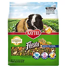 KAYTEE® Fiesta® Guinea Pig Gourmet  Food - Supports Dental Health & Digestion - 4.5 Lbs