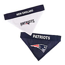 Pets First New England Patriots NFL Reversible Bandana