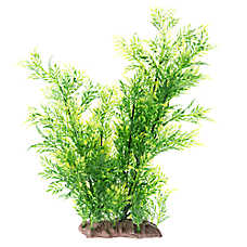 Top Fin? Artificial Fur Aquarium Plant - Fish Tank Plant Decor - 15 in
