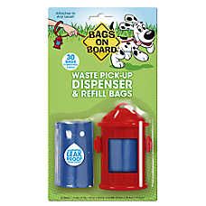 Bags on Board? Fire Hydrant Pet Poop Bag Dispenser