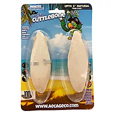A&E Cage Company Natural 5" Cuttlebone 2 Pack - Natural Calcium Bird Beak Care