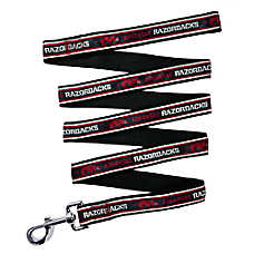 Pets First NCAA Arkansas Satin Dog Leash