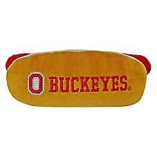 Pets First Ohio State Buckeyes Plush Hot Dog Dog Toy