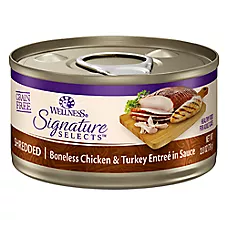 Wellness® Signature Selects Adult Cat Wet Food - Grain Free, Shredded, 2.8 Oz